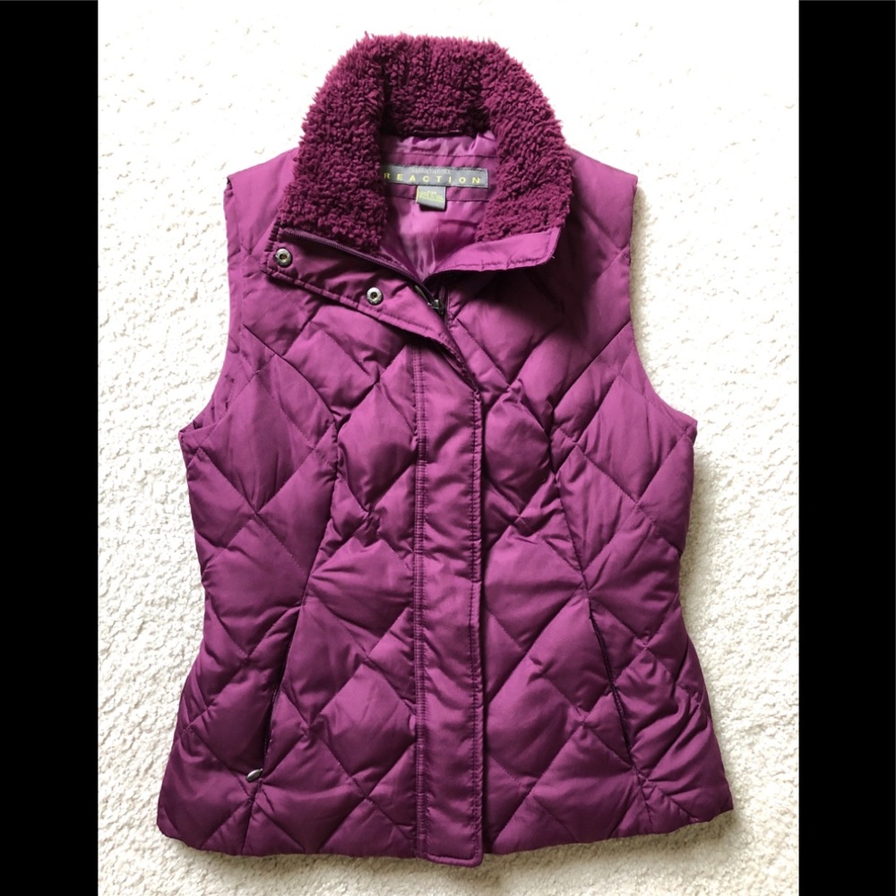 Wine colored Kenneth Cole vest